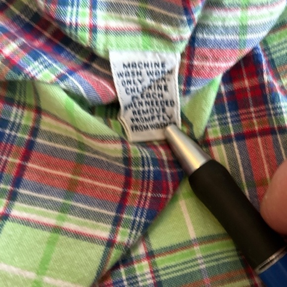 Lauren Ralph Lauren Blake Men’s Green Plaid Short Sleeve Button Shirt In Size XL - Picture 8 of 11